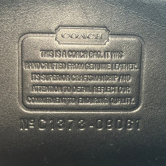 Coach Rambler's Legacy Bag 9061 Black 2013 - Picture 9 of 12